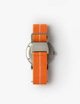 橙色石英錶