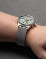 黑色 FKM 氟橡膠錶帶