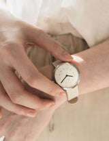 米白色手錶推薦女