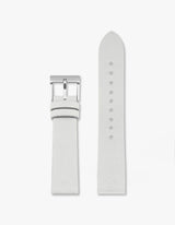 米白色真皮錶帶