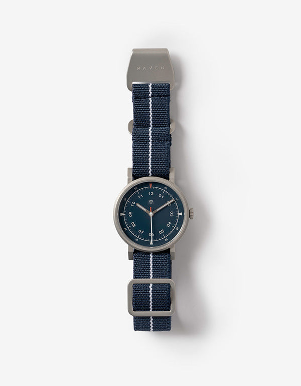 藍色石英錶