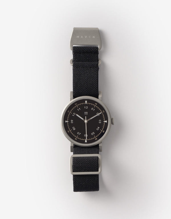 黑色石英錶