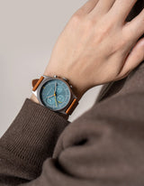 MUS SOLAR C-02 BROWN 40MM + 灰色傘帶組合