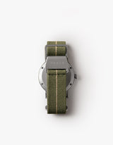 墨綠色石英錶