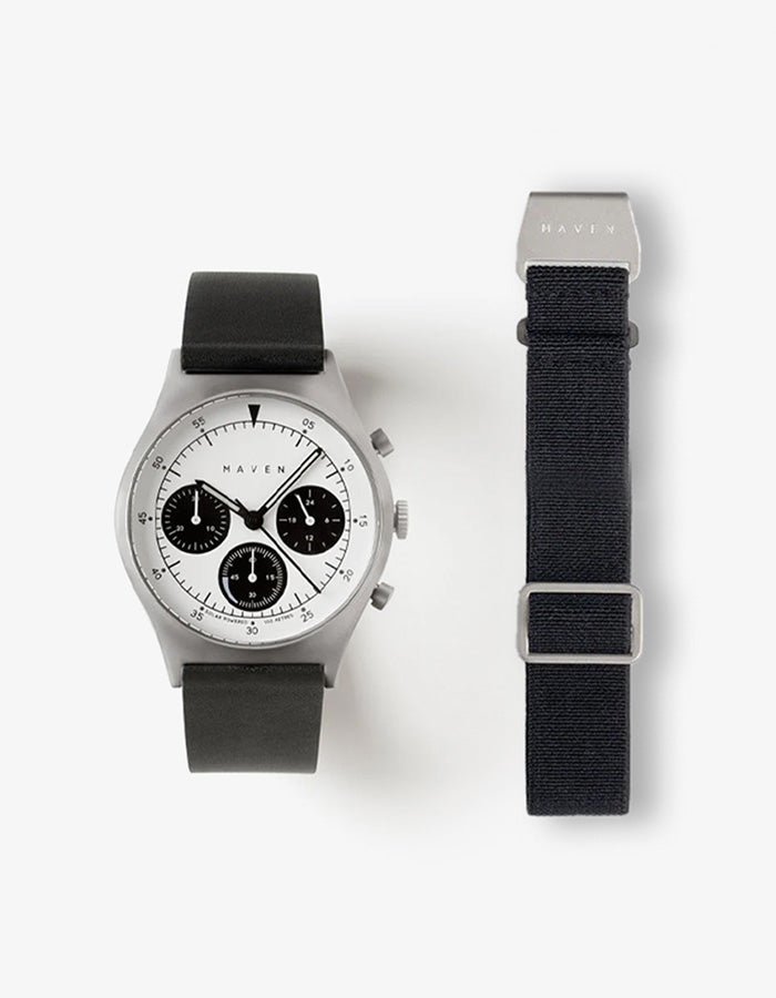 MUS SOLAR C-05 BLACK 40MM + 黑色傘帶組合