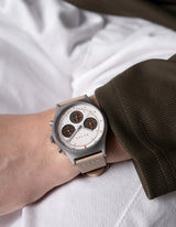 MUS SOLAR C-01 NATURAL 40MM + 軍綠色傘帶組合