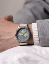 MUS SOLAR C-04 OFFWHITE 40MM + 灰間白傘帶組合