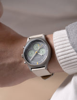 MUS SOLAR C-04 OFFWHITE 40MM + 灰間白傘帶組合