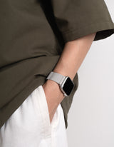 灰色Apple Watch 錶帶