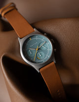 MUS SOLAR C-02 BROWN 40MM + 灰色傘帶組合